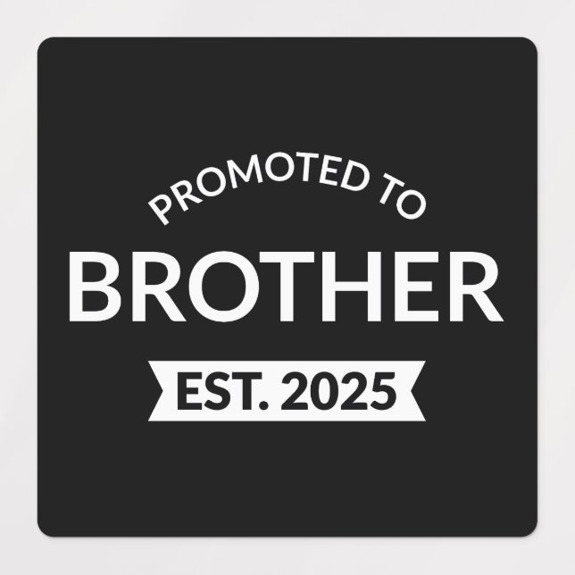 Étiquettes Promu Frère Établ. 2025 II (Design 1)