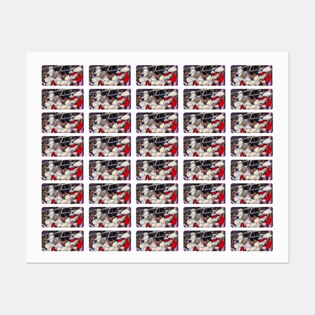 Étiquettes Réalité sur les vacances (Feuille)