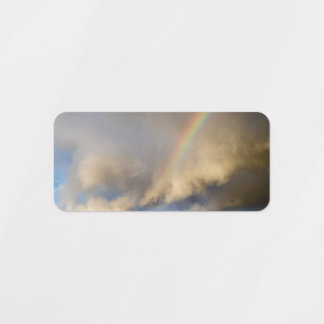 Étiquettes rébellion arc-en-ciel
