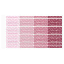 Rose Poussiéreux Rose Douce Florale École Nom Impe