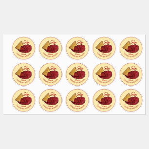 Étiquettes Salsa De Tomate Chaude Maison Canning De La Maison