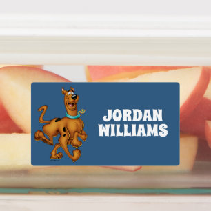 Étiquettes Scooby-Doo Joyeuse Marche Ajouter Votre Nom