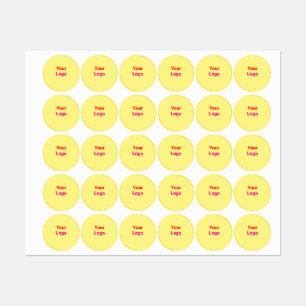 Étiquettes Simple logo personnalisé minimal élégant ici entre