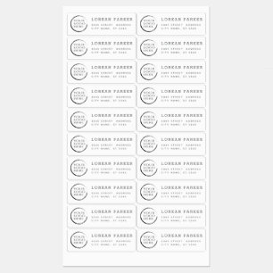 Étiquettes Simple minimaliste tendance plaira votre logo étiq