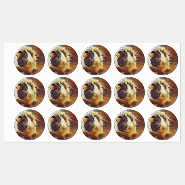 Étiquettes SmartMix Guinée Pig 1220 (Feuille)