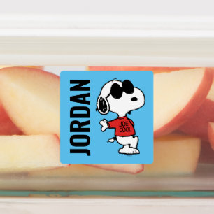 Étiquettes Snoopy "Joe Cool" debout