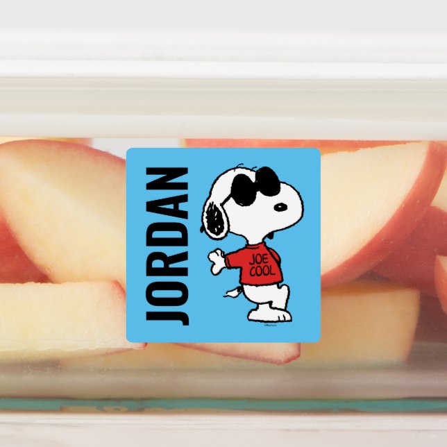 Étiquettes Snoopy "Joe Cool" debout (Apposé)