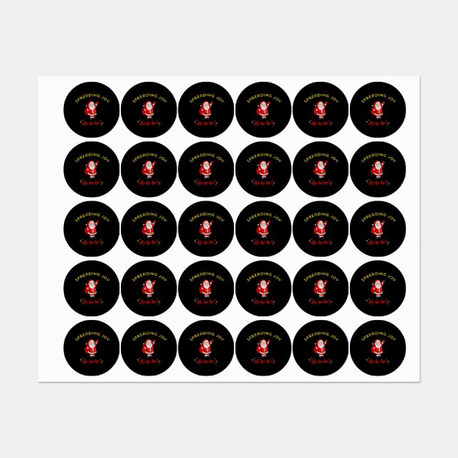 Étiquettes Spreading Joy (Feuille)