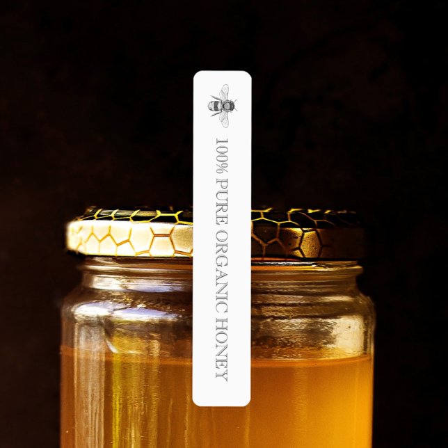 Étiquettes Tamper-proof Seal With Logo Honey Jar Security Lid (Créateur téléchargé)