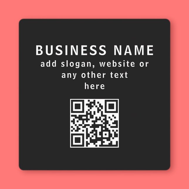 Étiquettes Télécharger le code QR ou le logo | Moderne imperm (Créateur téléchargé)