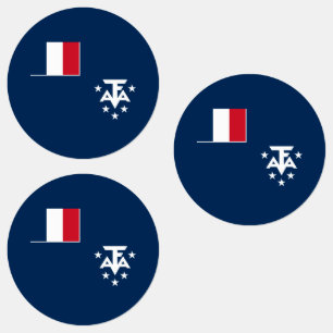 Étiquettes Terres australes françaises de l'Antarctique