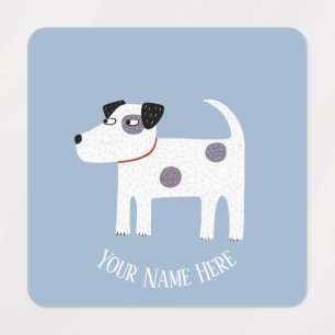 Étiquettes Tervueren personnalisé de chien Parson Jack Russel