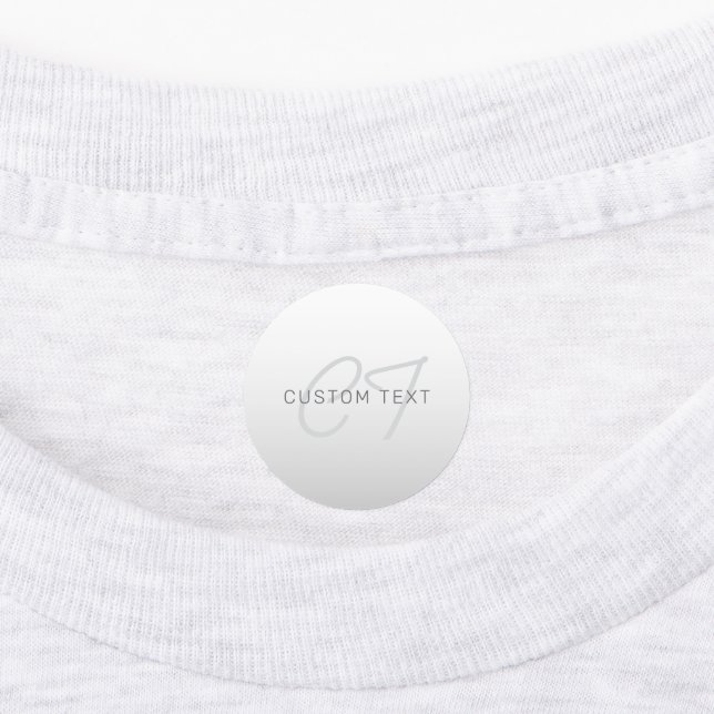 Étiquettes Texte modifiable pour le nom Business Greeting | F (Apposé)