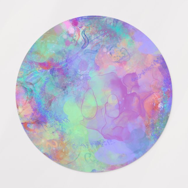 Étiquettes Un rêve confus (Design 1)