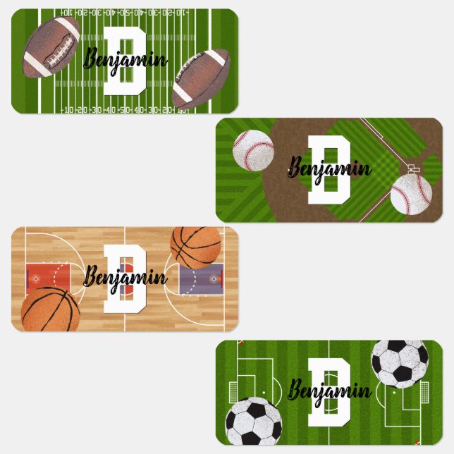 Étiquettes Ventilateurs sportifs Vêtements pour enfants (Groupe)