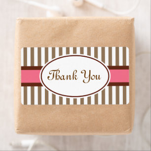 Étiquettes vintages Merci