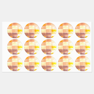 Étiquettes Vwndretti Couleurs Jaunes Douces