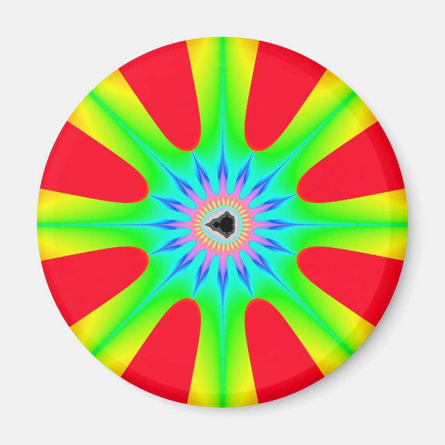 Étoile - Aimant fractal (Devant)