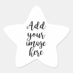 Étoile Ajoutez votre propre Sticker Star personnalisable