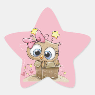 Étoile Bébé chou mignon Sticker