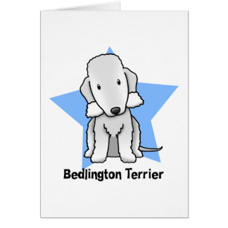 Étoile Bedlington Terrier de Kawaii