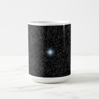 Étoile Brillante Étoiles Argentées sur des Tasses