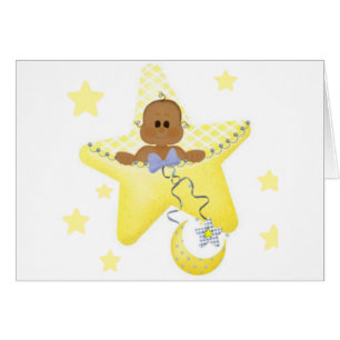 Étoile de bébé d'Afro-américain