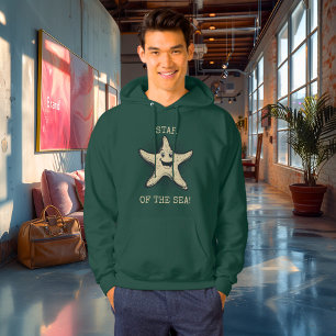 Étoile de la Mer - Sweat à capuche étoile de mer e