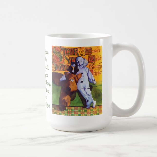 ÉTOILE DE L'ÉMERVEILLE Tall White Mug (Droite)