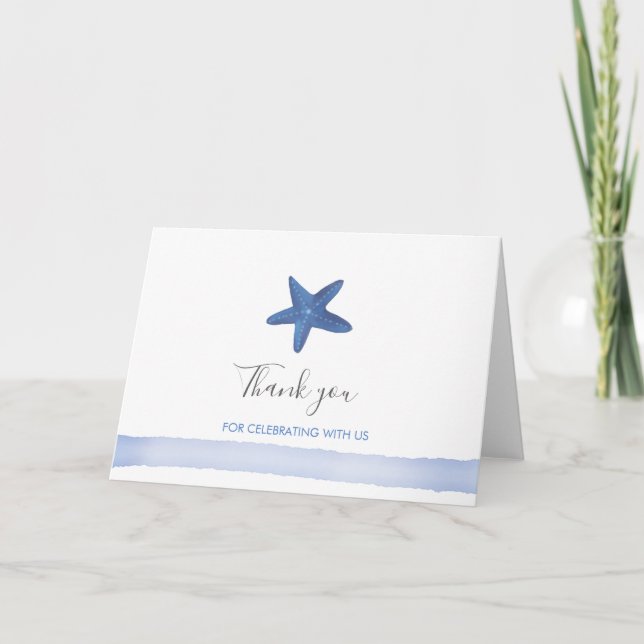 Étoile de mer | MERCI BABY SHOWER (Devant)