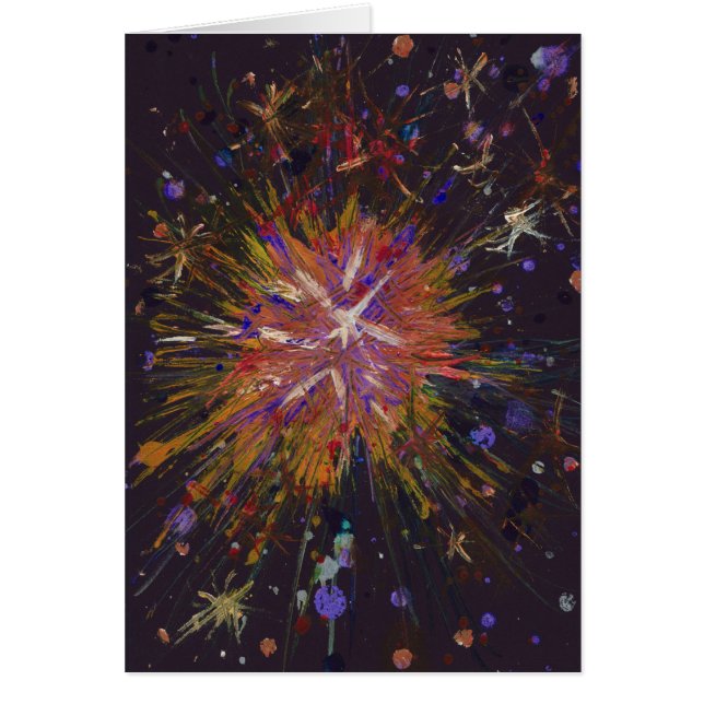 Étoile de merveille Art chrétien de Noël et verset (Devant)
