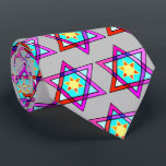 Étoile De Mosaïque De David Cravate<br><div class="desc">Cadeaux et vêtements personnalisés à thème traditionnel et moderne juif</div>