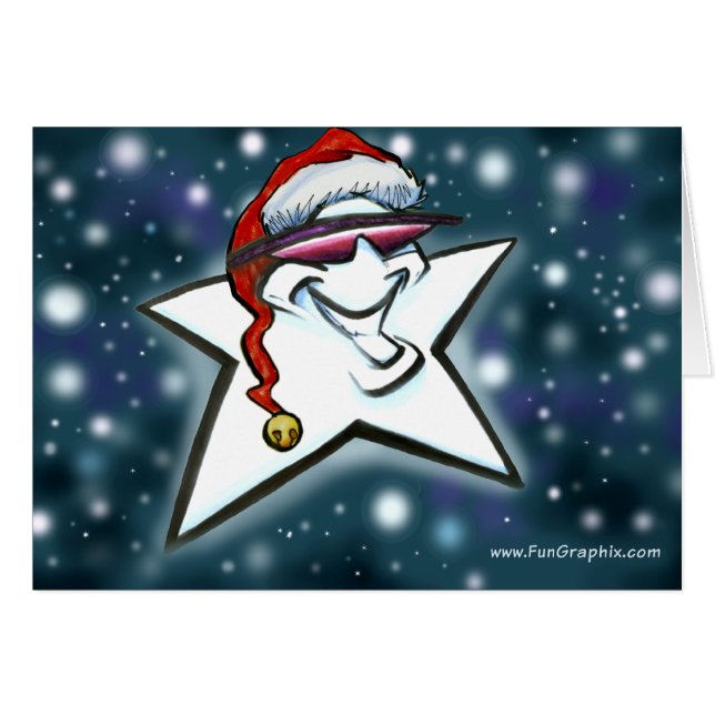Étoile de Noël (Devant horizontal)