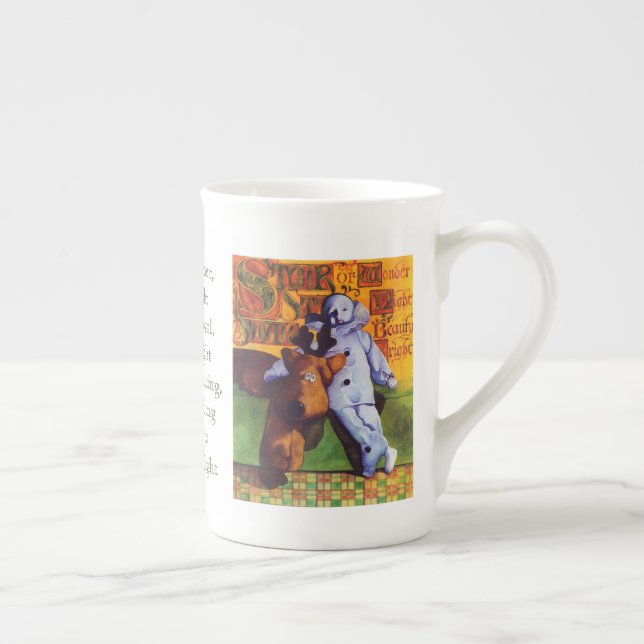 ÉTOILE D'ÉTONNANTE Mug De Chine Osseuse (Droite)