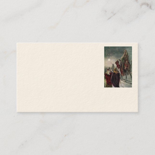 Étoile du Carte de visite de Bethléem (Devant)