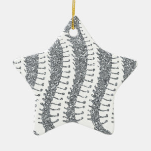 Étoile En Céramique Épines et ornement d'étoile de parties