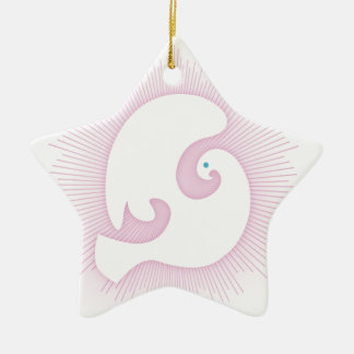 Étoile En Céramique Ornement de Whitedove Sanctuarium