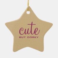 Ornement d'étoile mignon mais doré