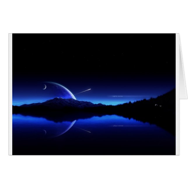 Étoile filante d'aube (Devant horizontal)