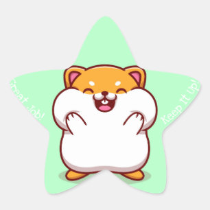 Étoile Grand Job Kawaii Star Sticker