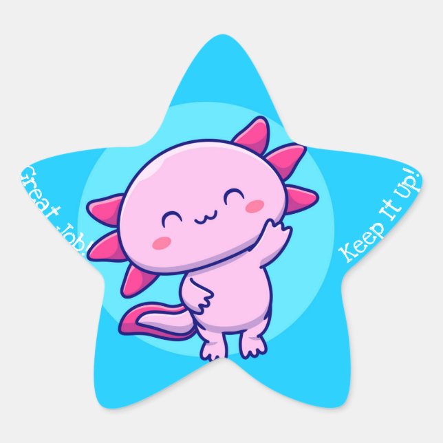 Étoile Grand Job Kawaii Star Sticker (Devant)