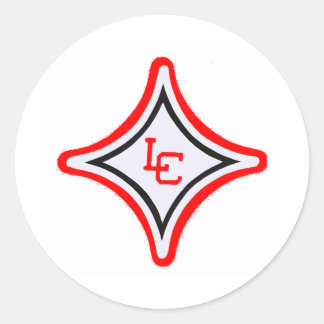 Étoile LC sur étiquette de 1,5 po
