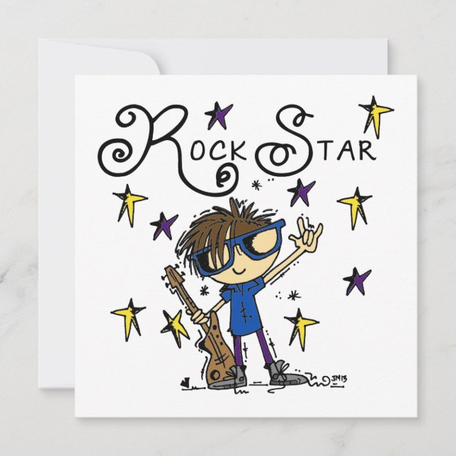 Étoile rock Brunette (Devant)