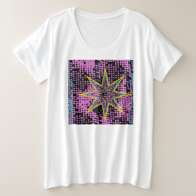 Étoile rose (Design devant)