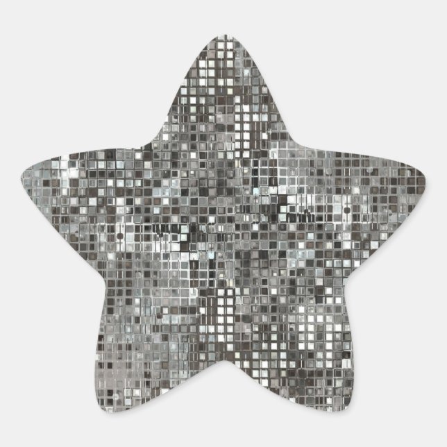 Étoile Sequins Star Sticker (Devant)