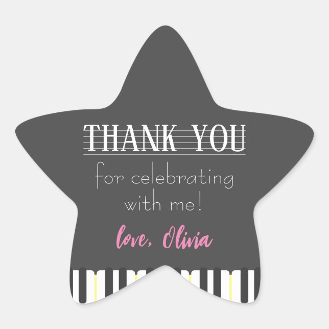 Étoile Sticker (Devant)