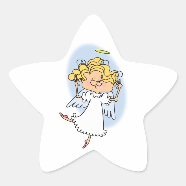 Étoile Sticker Angel (Devant)