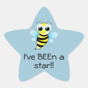 Étoile Sticker Bee Star