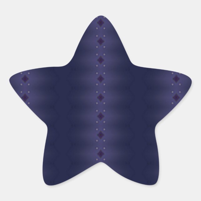 Étoile Sticker de diamants de minuit (Devant)