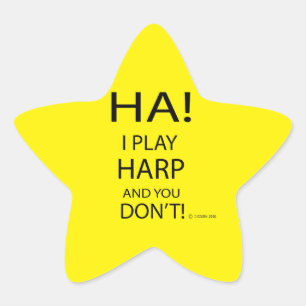 Étoile Sticker Ha Harp Star